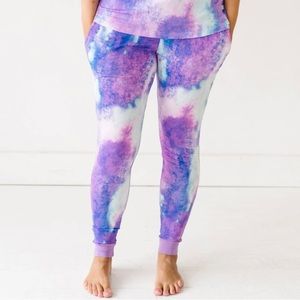 Little Sleepies Women’s Purple Tie Dye Pajama Pants